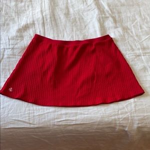 Ralph Lauren Mini Skirt Golf Tennis L red
